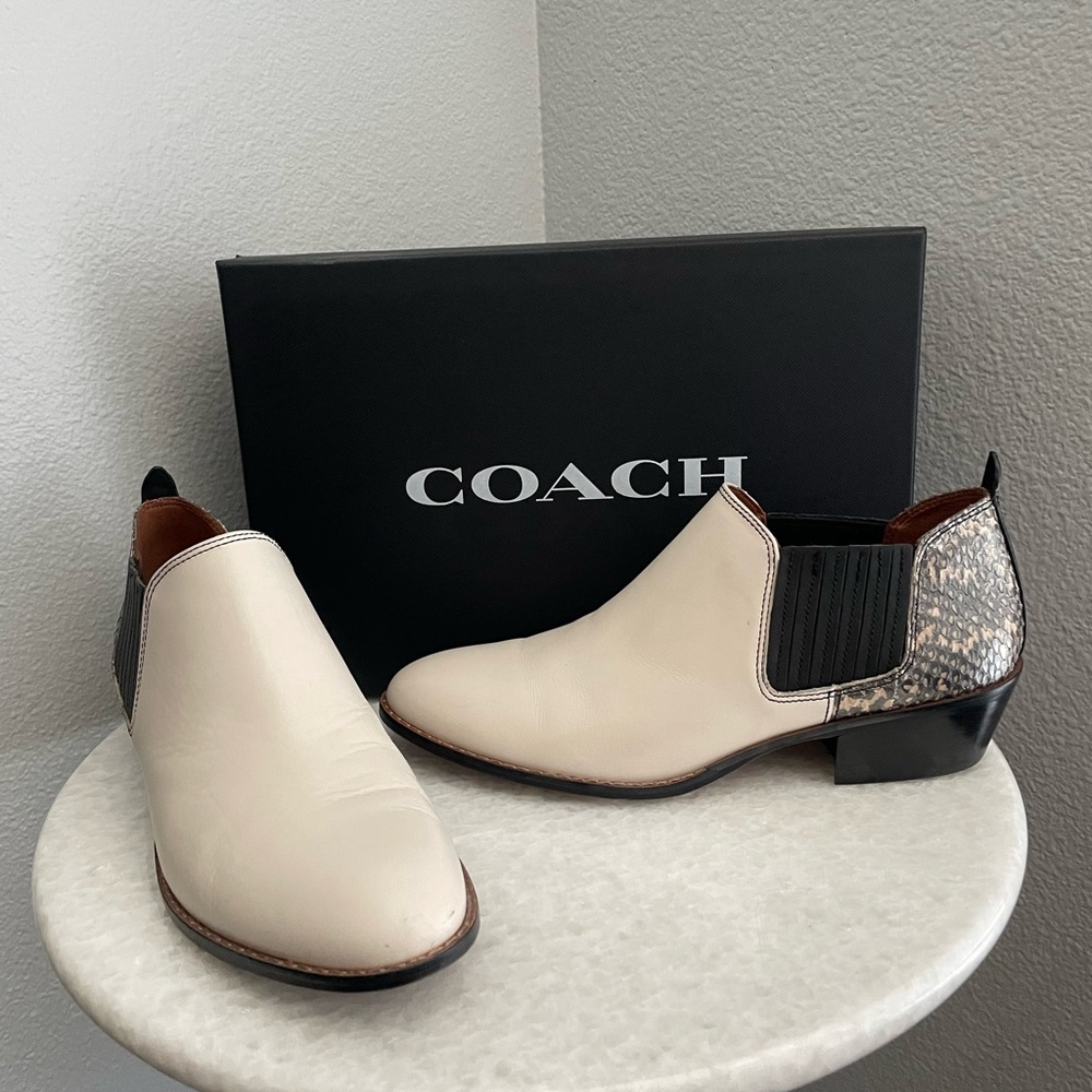 Coach booties